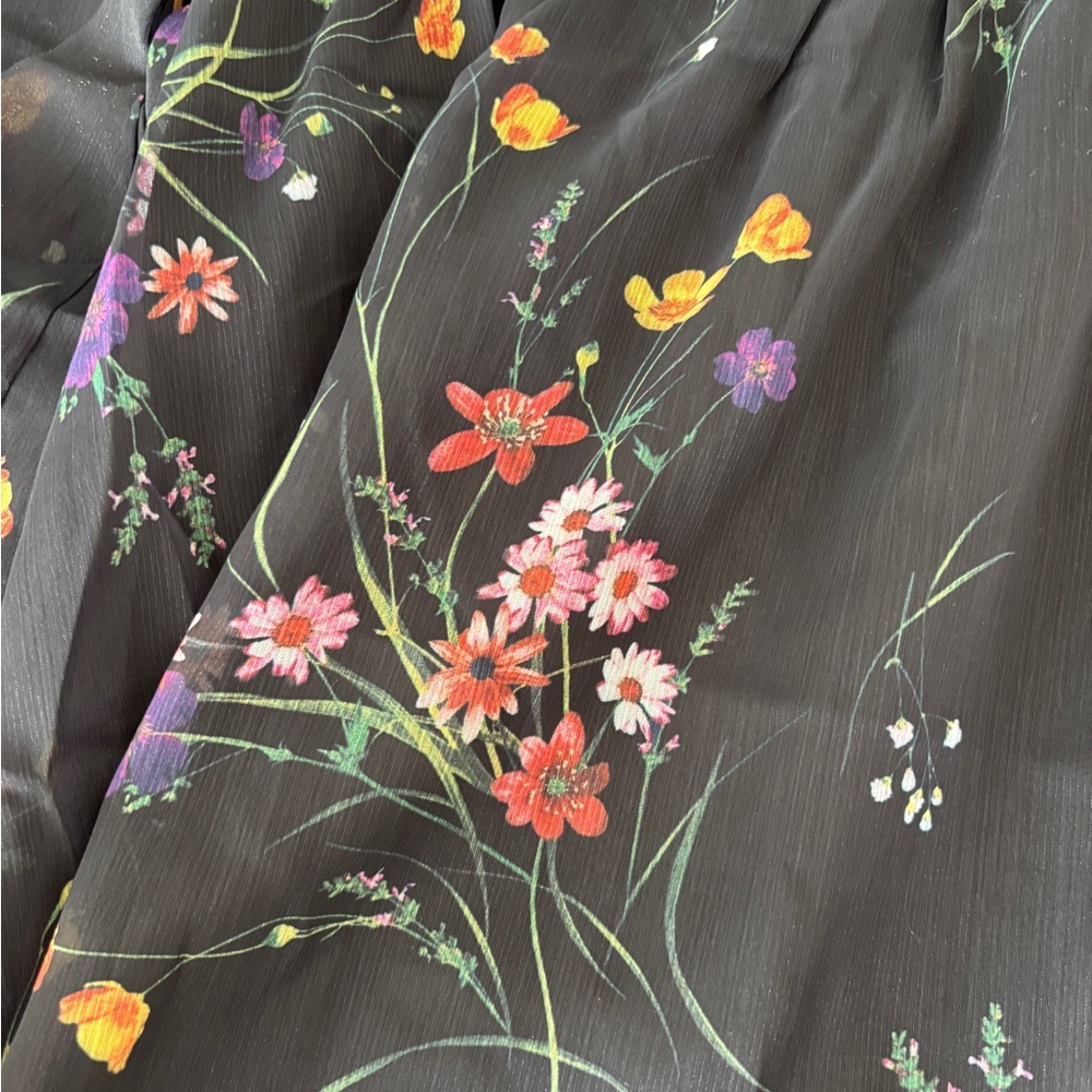 Floral Black Dress Cupshe - Picture 2 of 7